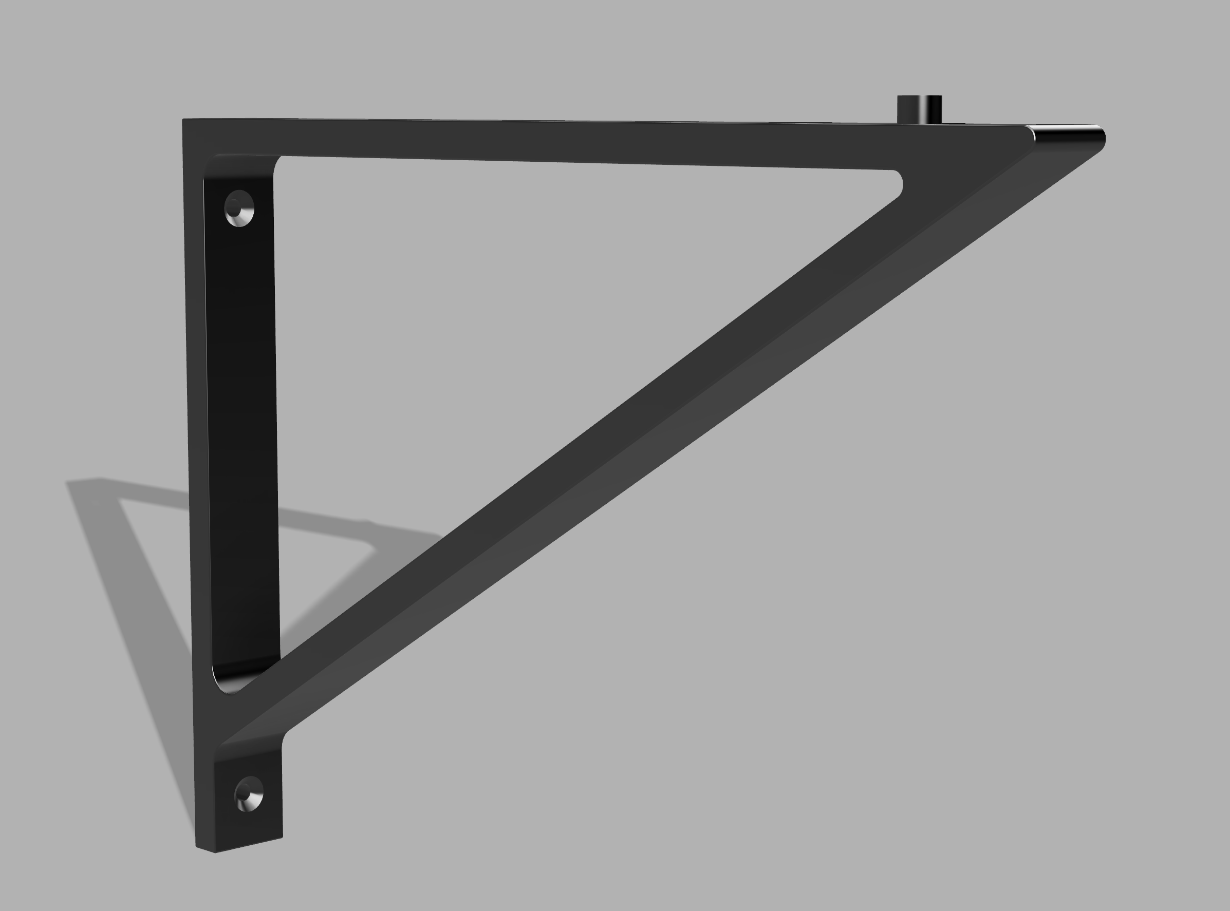 Simple shelf bracket