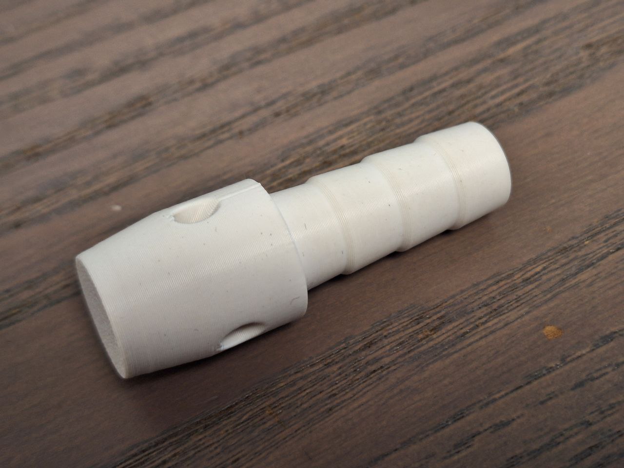 Pipe flushing nozzle