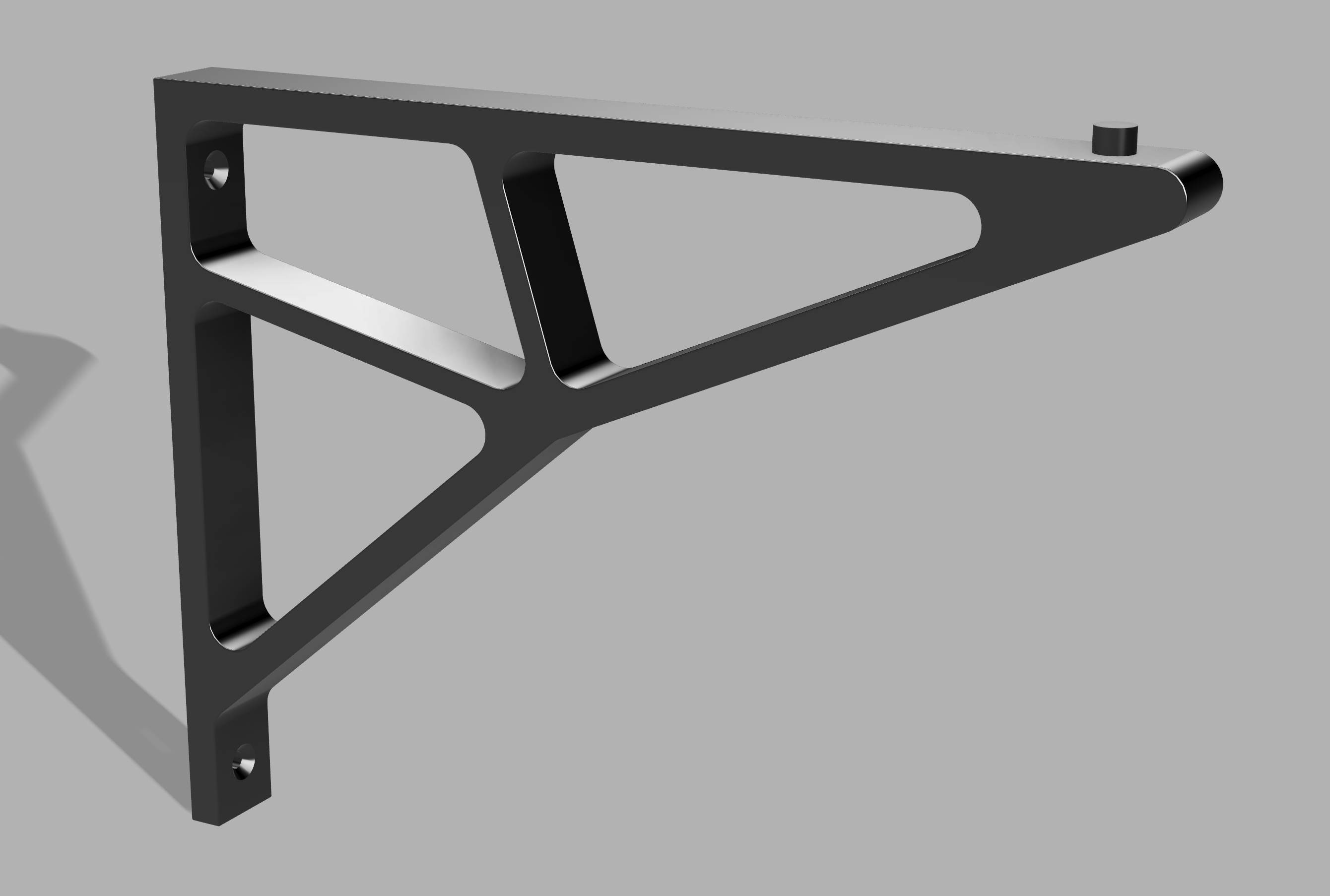 Strong shelf bracket