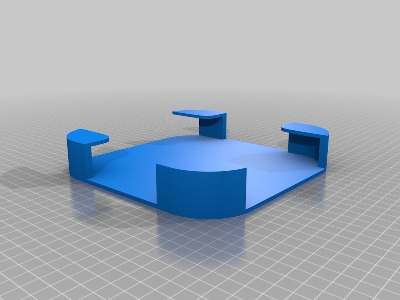 Roku 4 Holder / Back of TV Mount