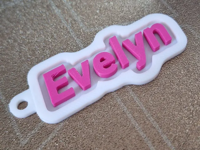 Customizable Key Chain