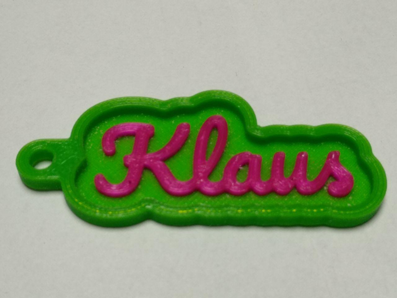 Miniatura 7 do modelo 3D Customizable Key Chain