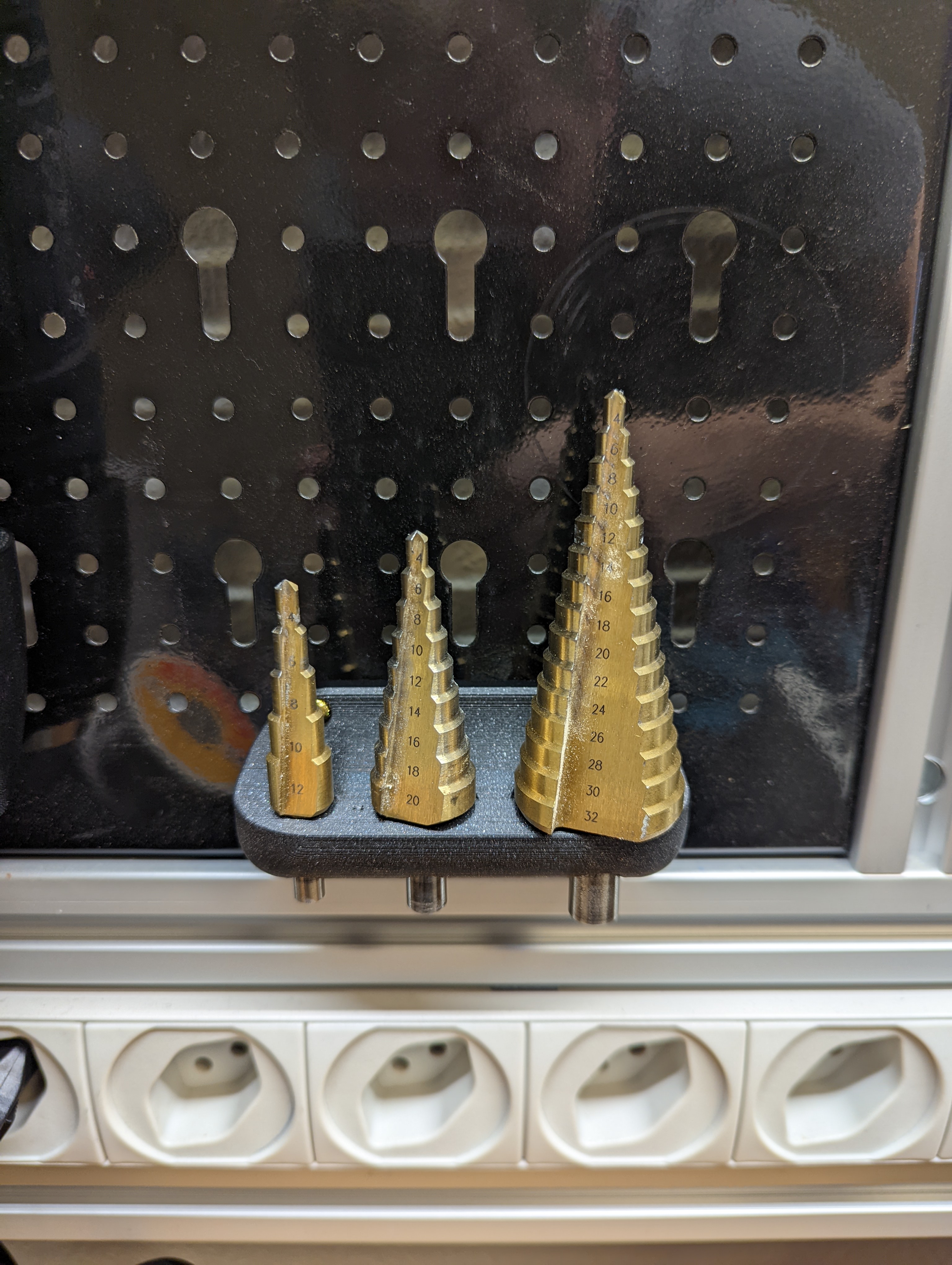 Step Drill Set Mount