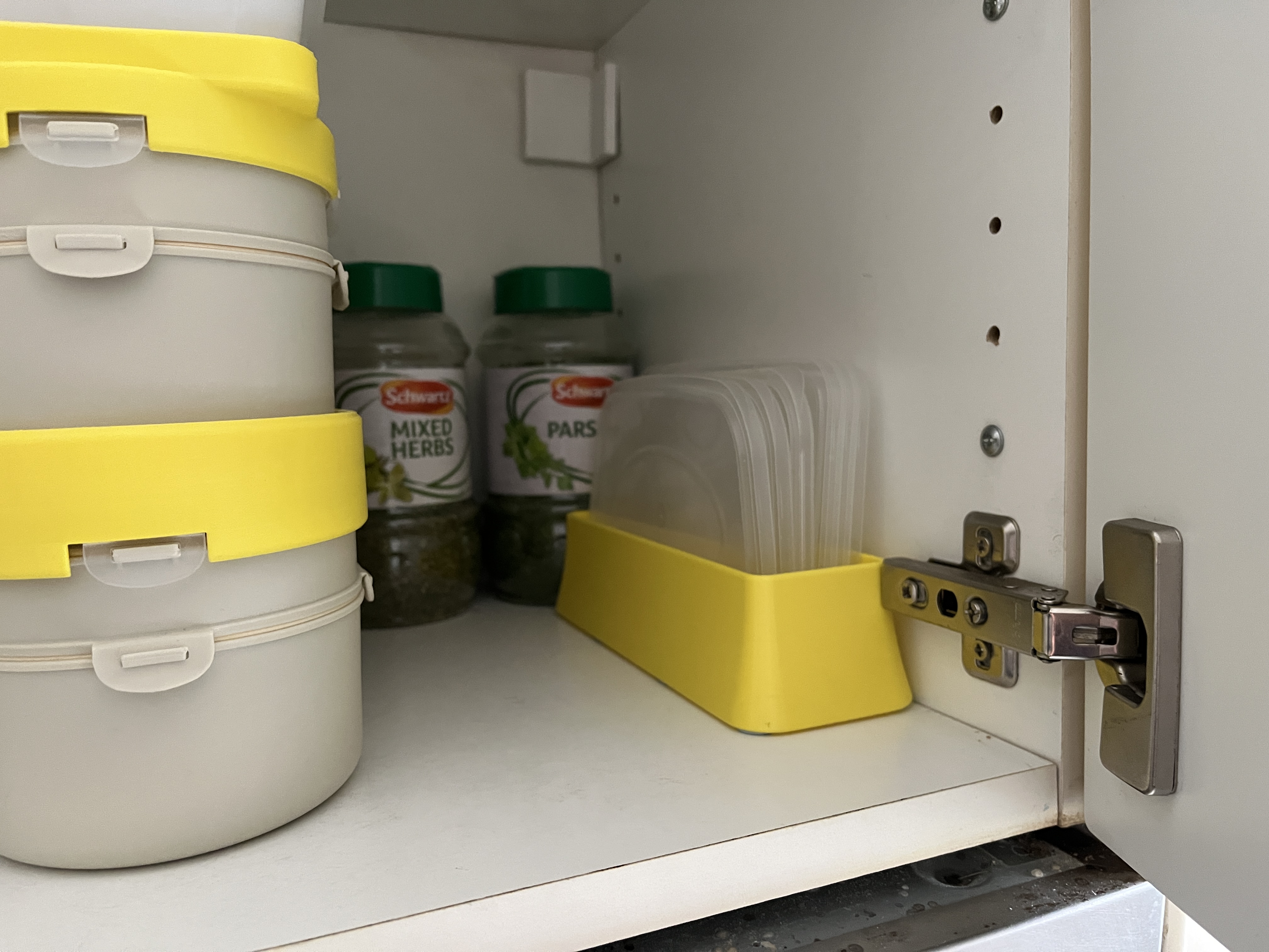 Plastic Takeaway Container Lids Storage Stand