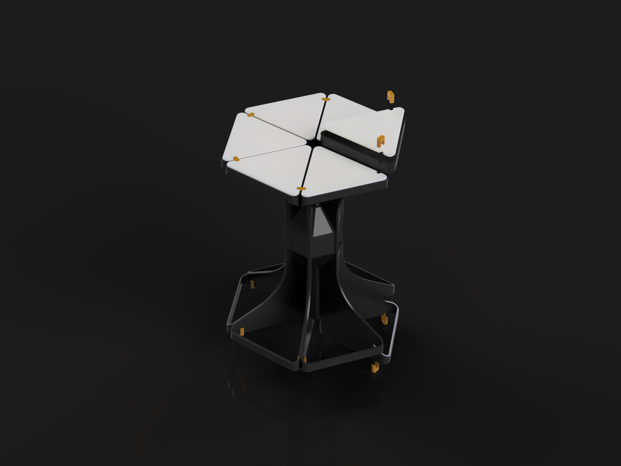 Miniatura 5 do modelo 3D Hexable Coffee / Side Table