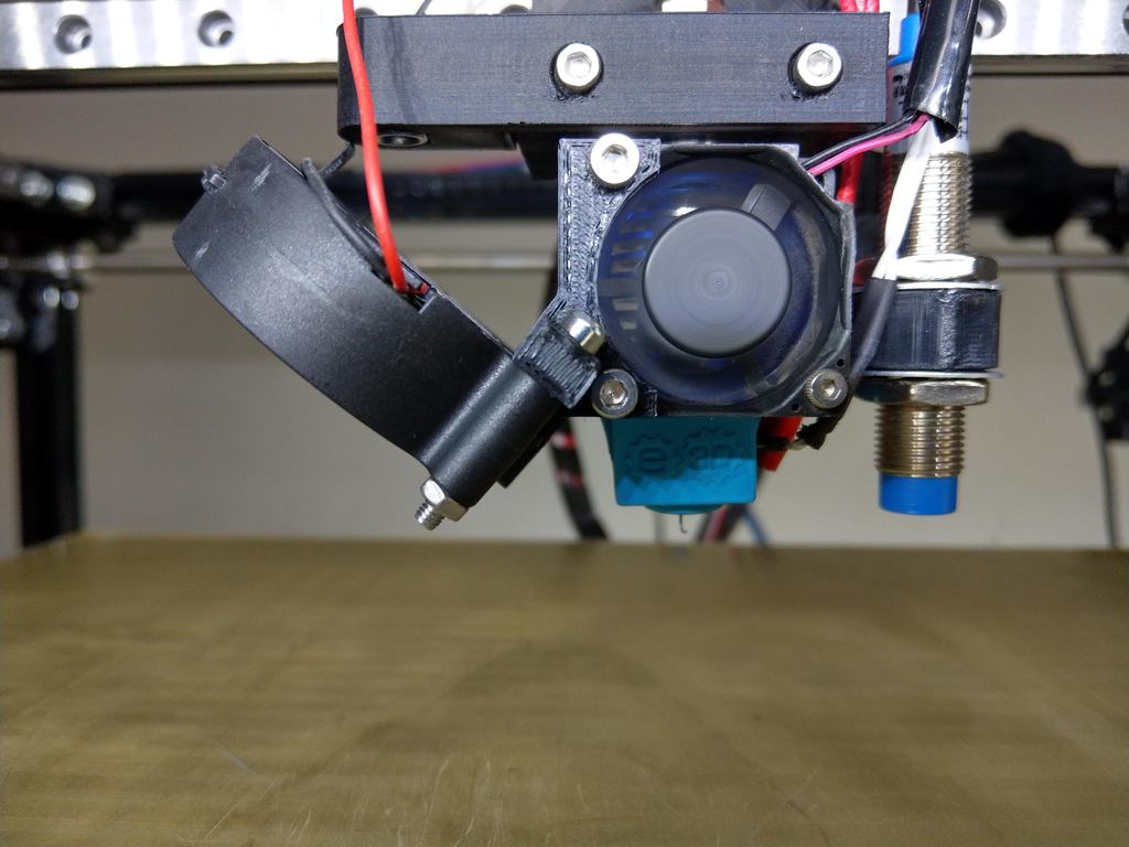 Simple E3Dv6 piggyback 5015 part cooler
