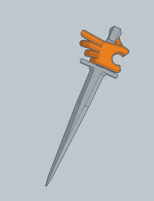 Miniatura 2 do modelo 3D Dummy 13 Dagger