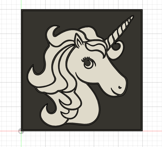 Einhorn Ausmalbild für Kinder / Unicorn Coloring Page for Kids