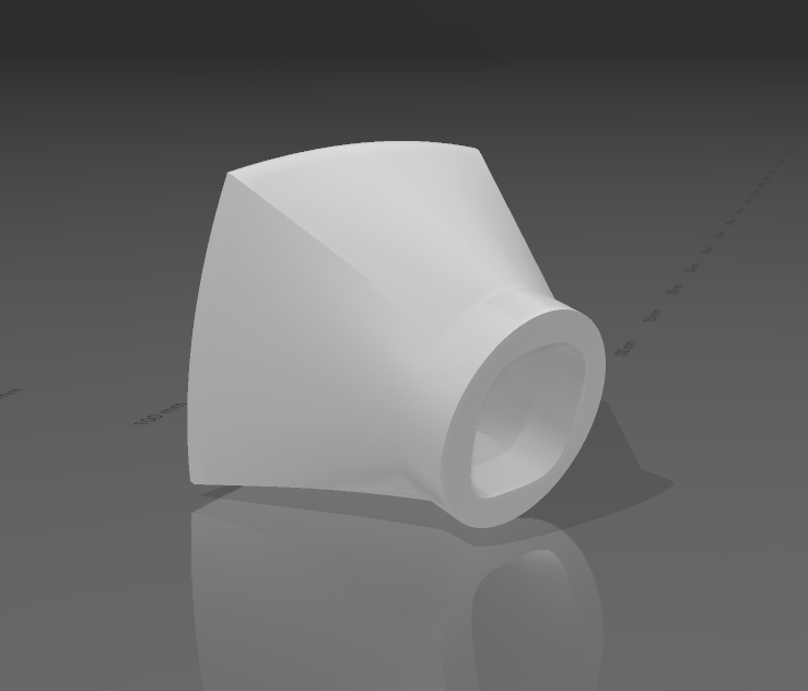 Light diffuser cone for Olight RN 1500