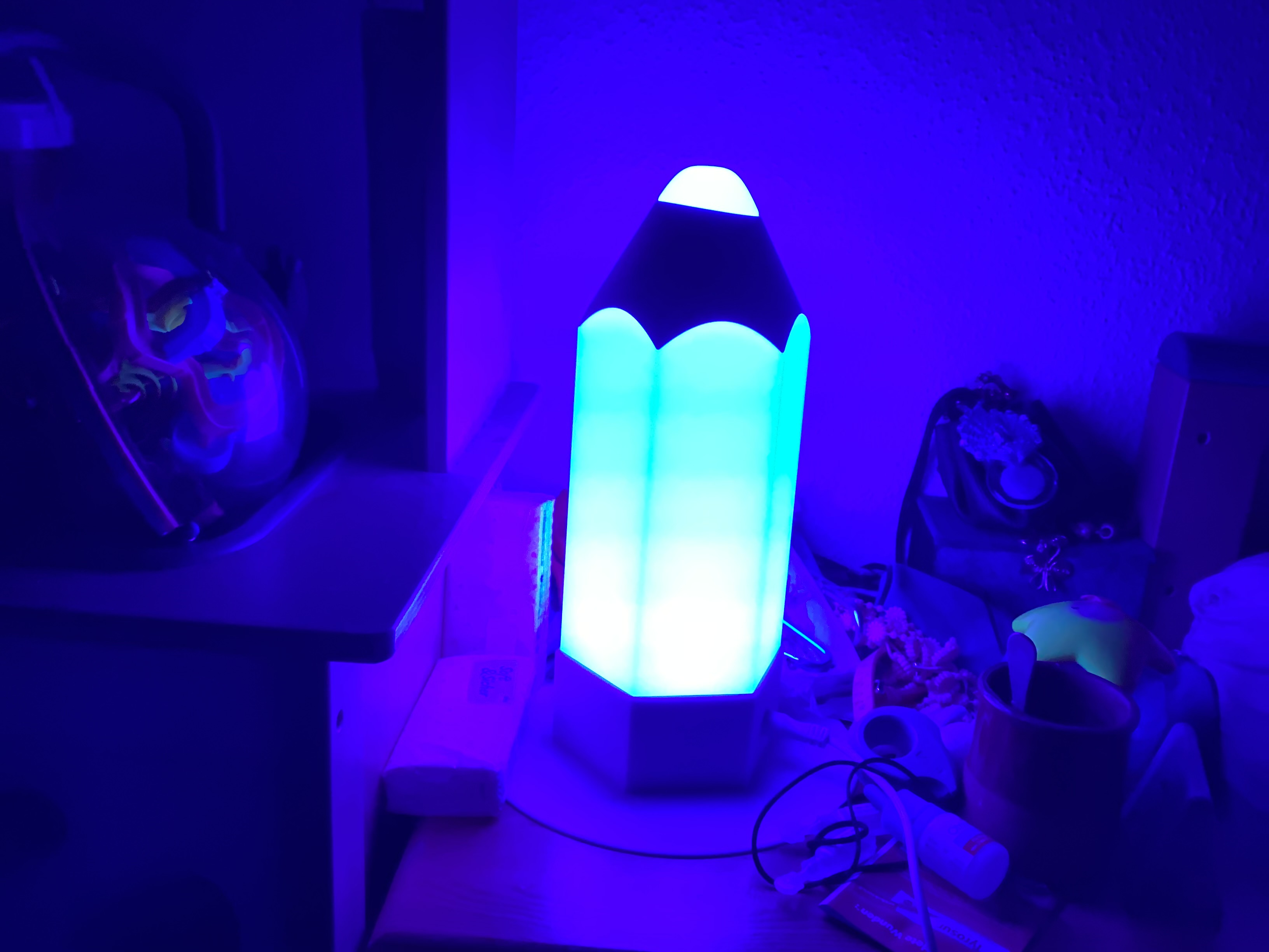 Holder for IKEA PELARBOJ Lamp