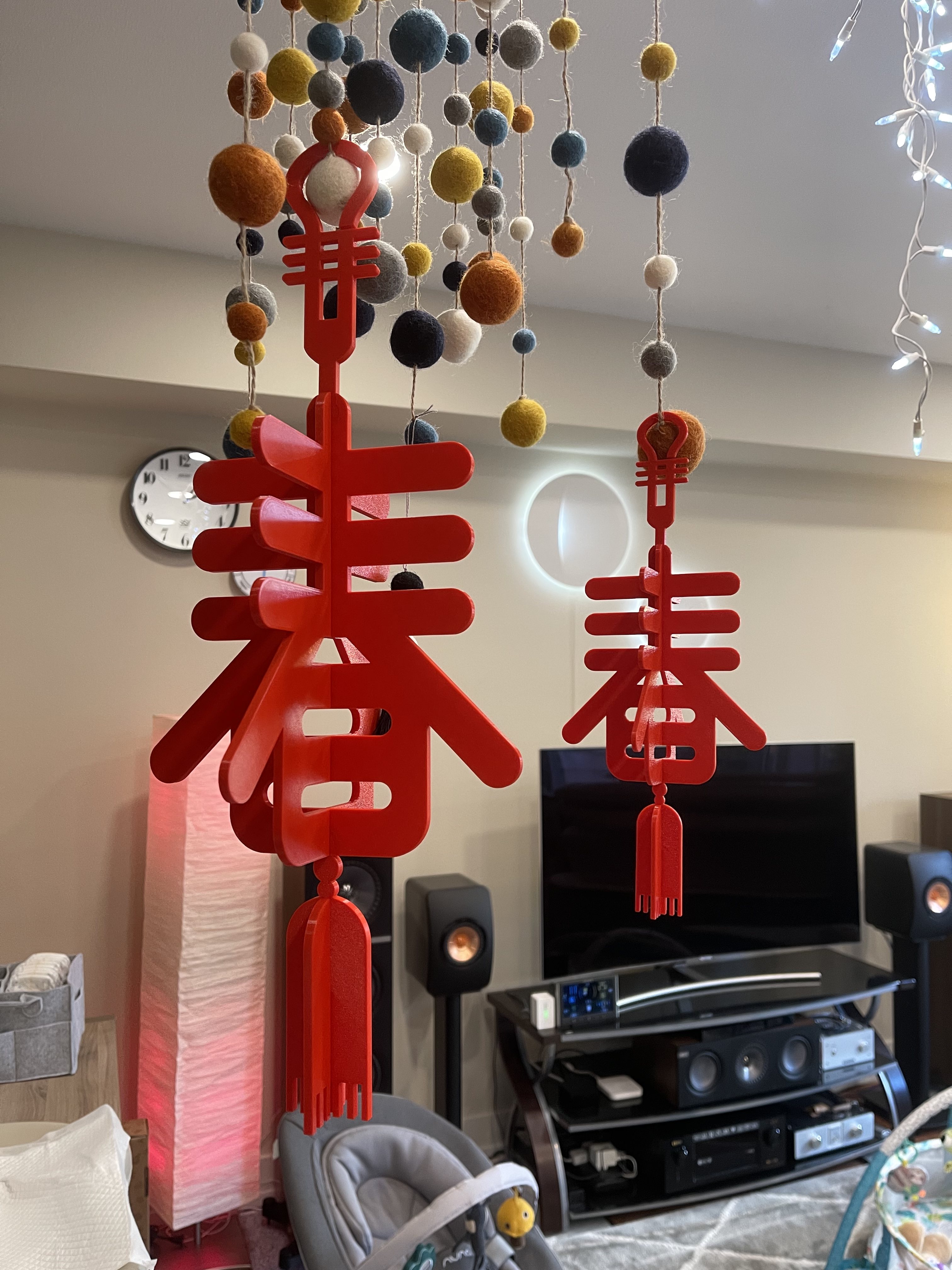 Chinese new year decorations 春