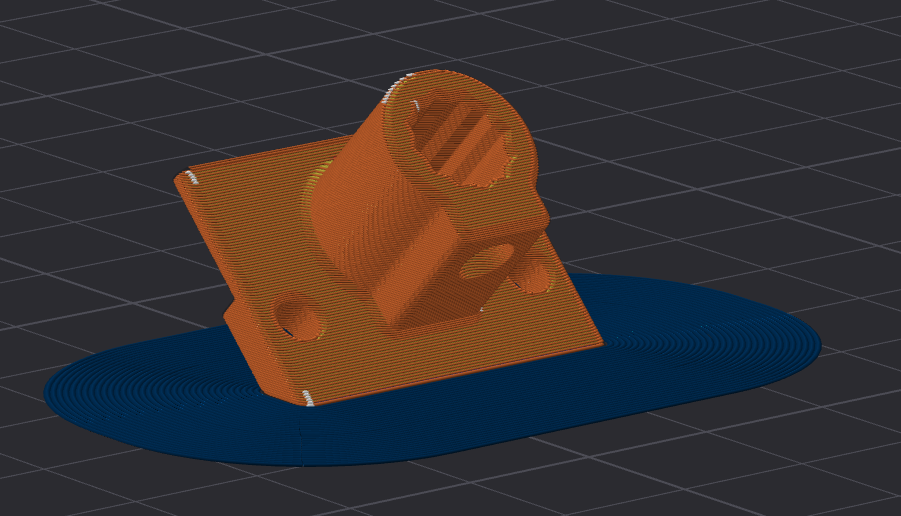 FYSETC Portable Input Shaper (PIS) MK8 nozzle mount