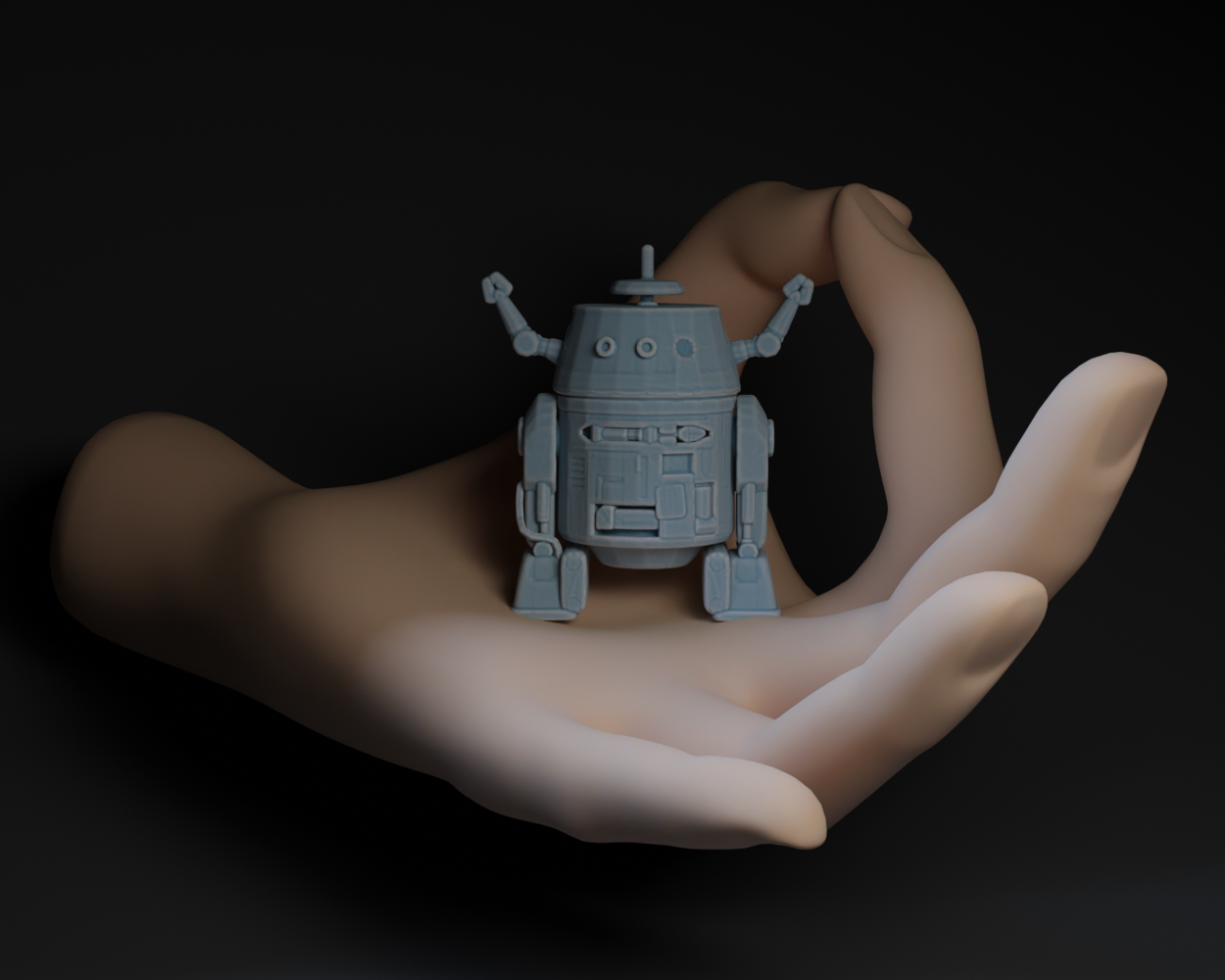 Star Wars Chopper: Thick Mini Version.