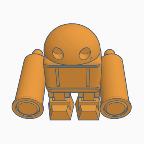 Miniatura 2 do modelo 3D mini robot