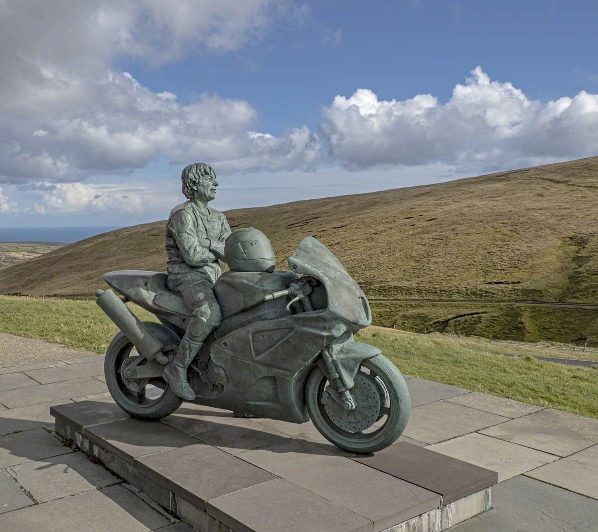Joey Dunlop Statue IOM