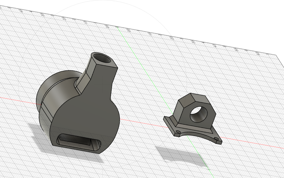 dust bracket system for laser