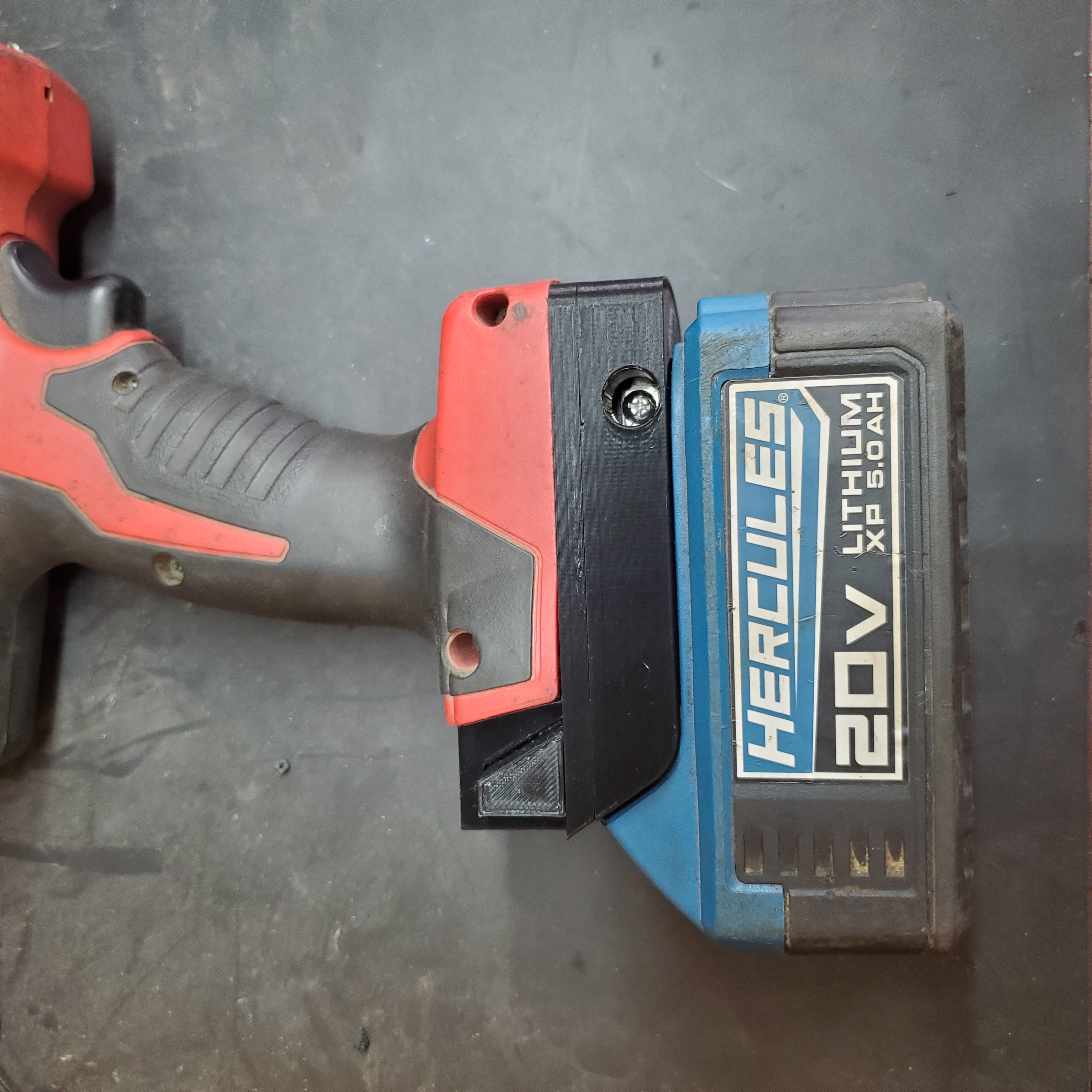 Hercules 20v Battery to Milwaukee M18 Tool Adapter