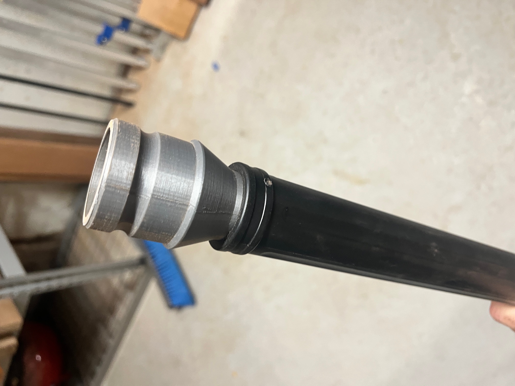 Festool Vacuum Tube CAMLOCK Adapter 3D model thumbnail
