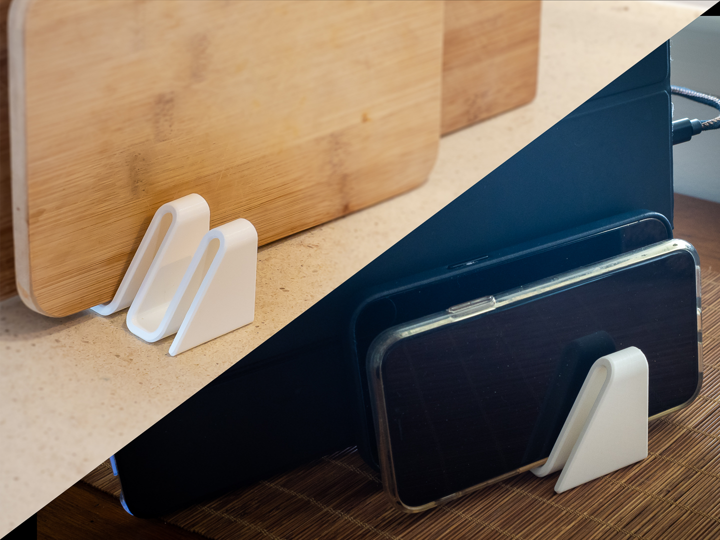 CUTTING BOARD STAND OR CHARGING DOCK