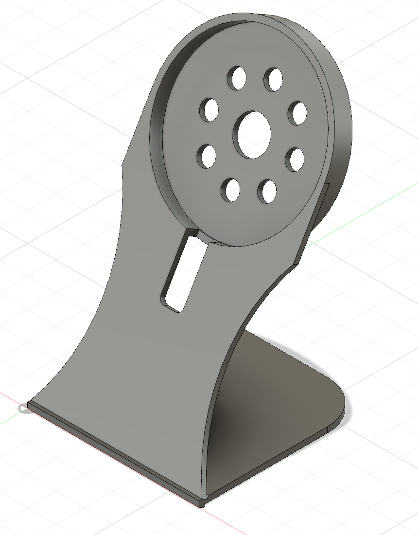 phone holder with magsafe charger placeholder