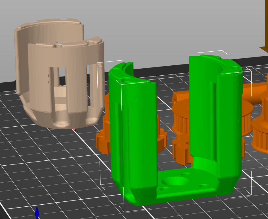 3DSets Model19 Torq Motormount for 3536 size ( 34mm length )