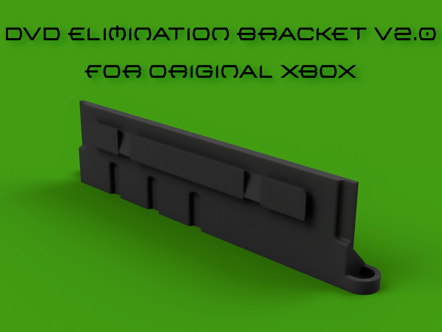 Xbox DVD Elimination Bracket v2.0