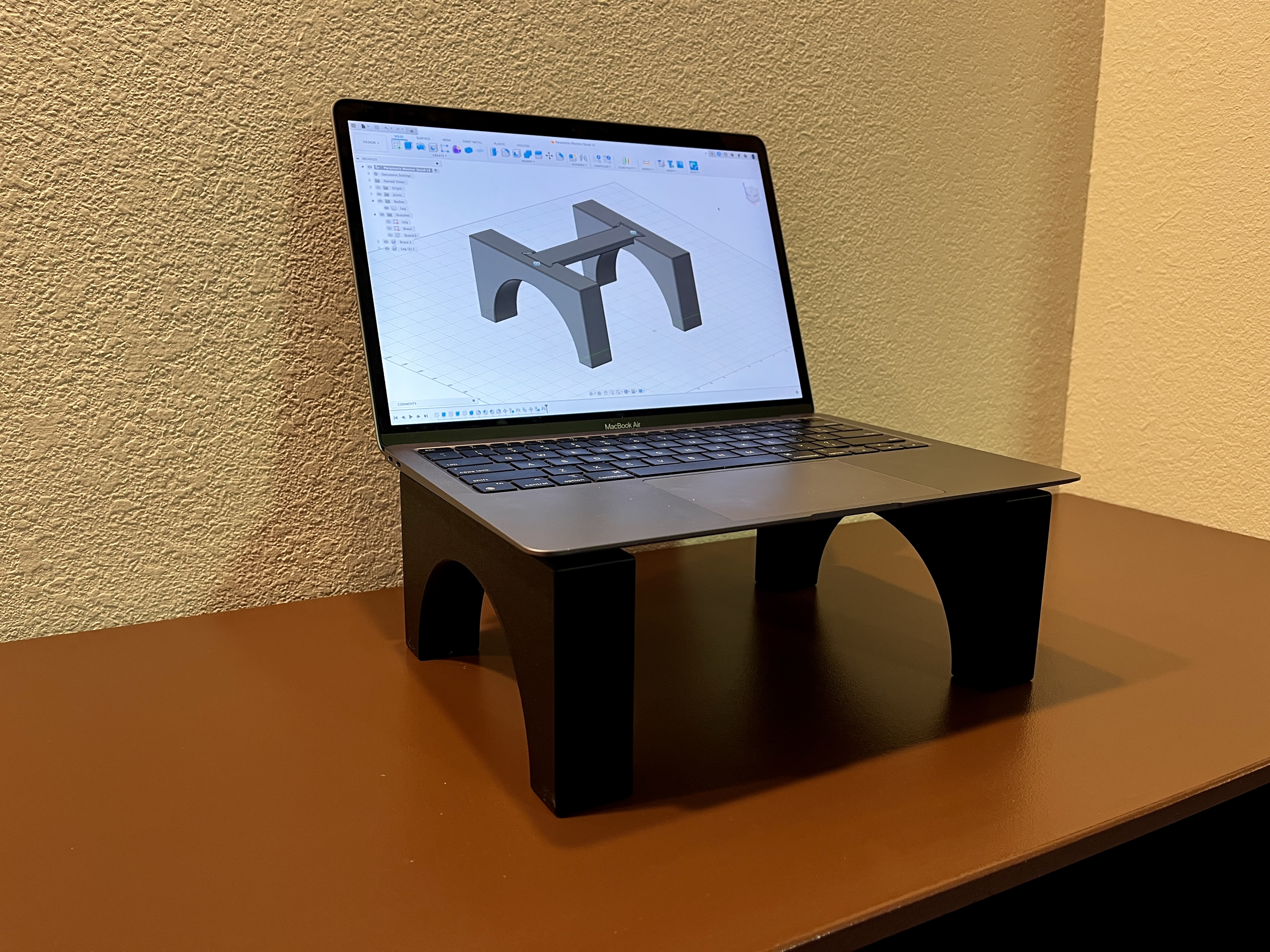 Parametric Monitor/Laptop Stand
