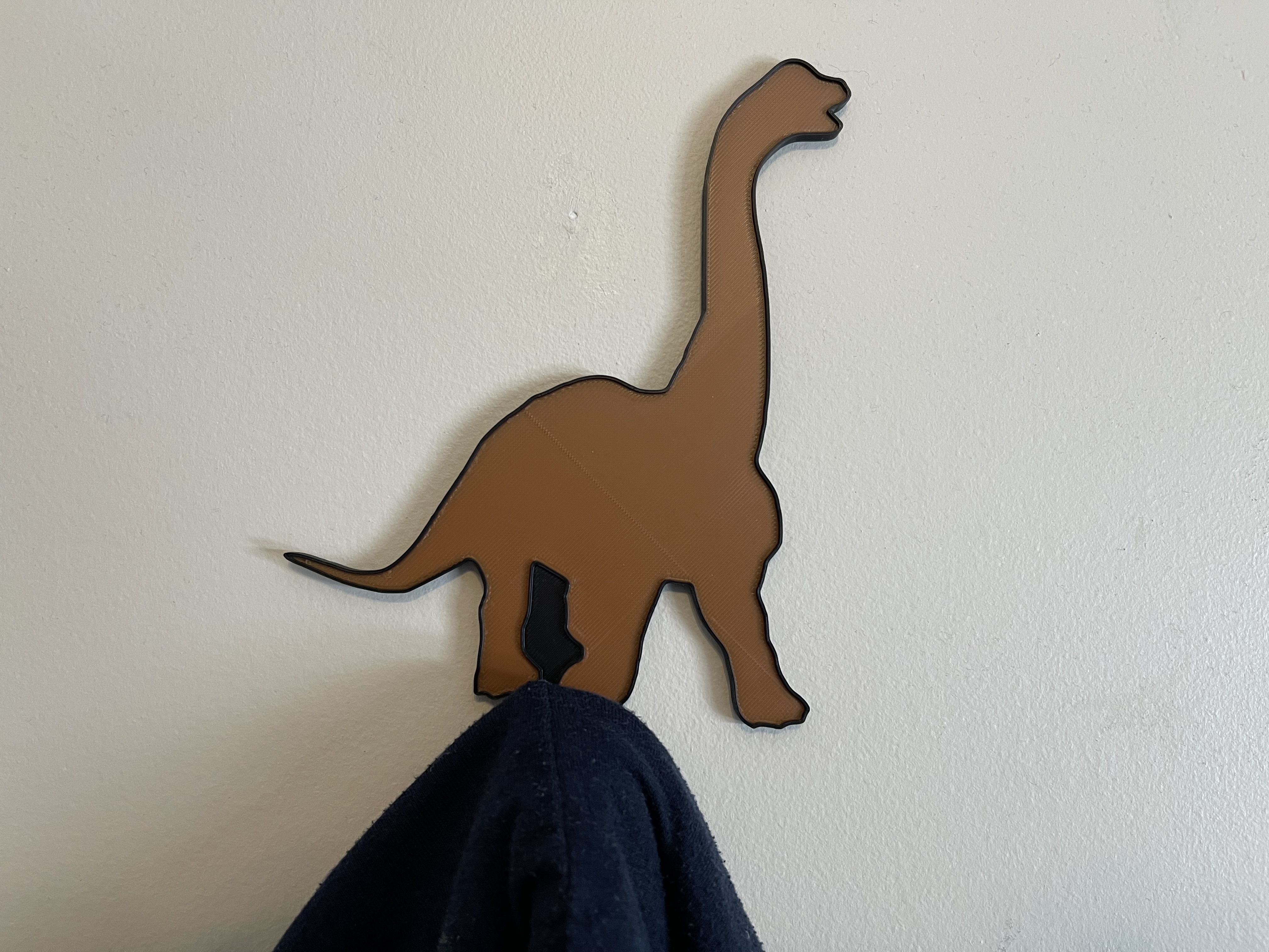 Brontosaurus - Dinosaur Coat/Key Hook