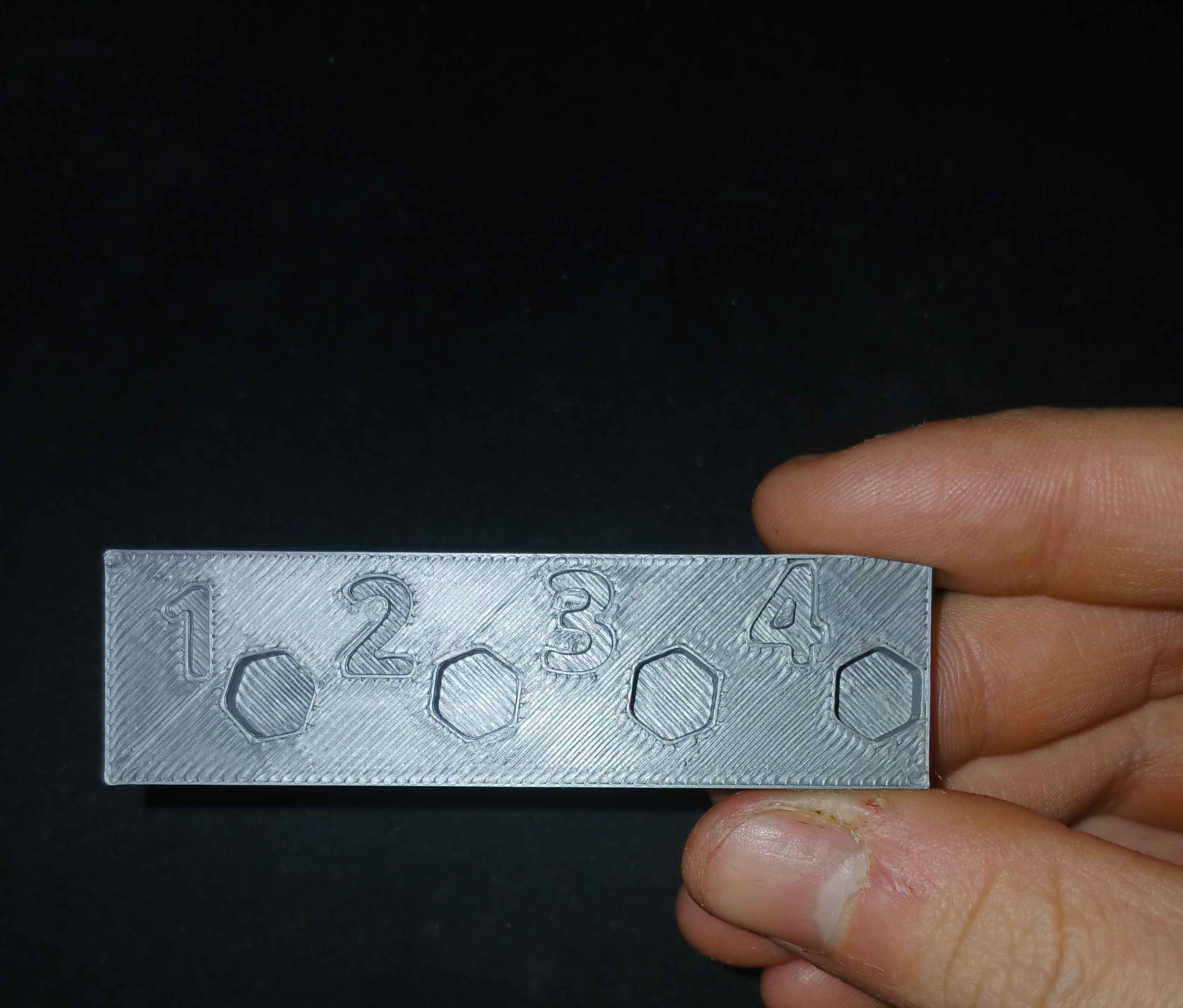tolerance test for nut M4