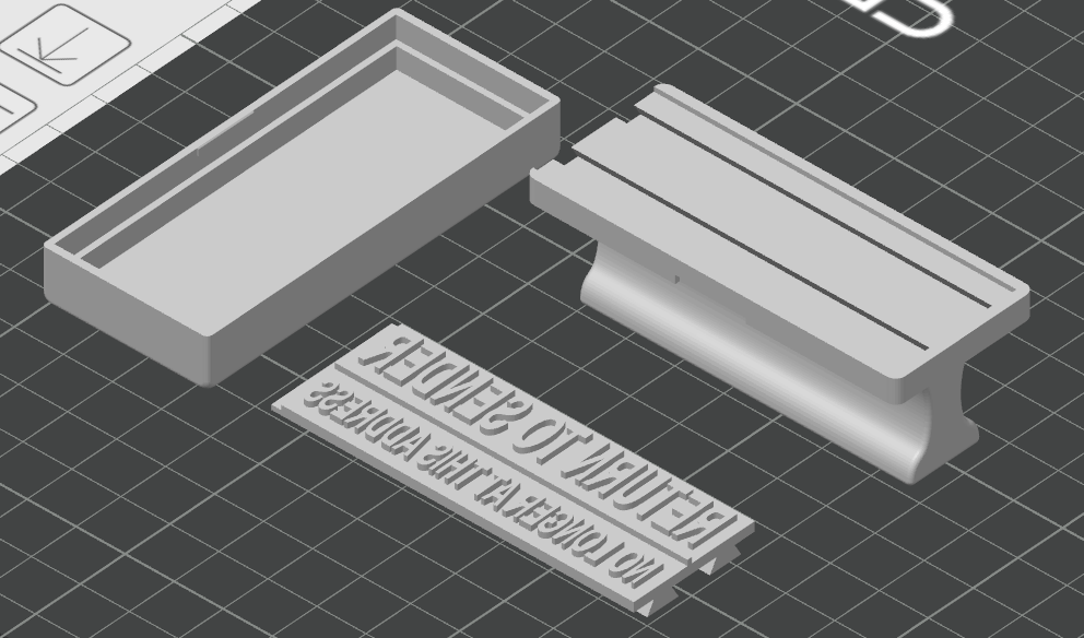 Return to sender stamp-Replaceable — miniatura 2