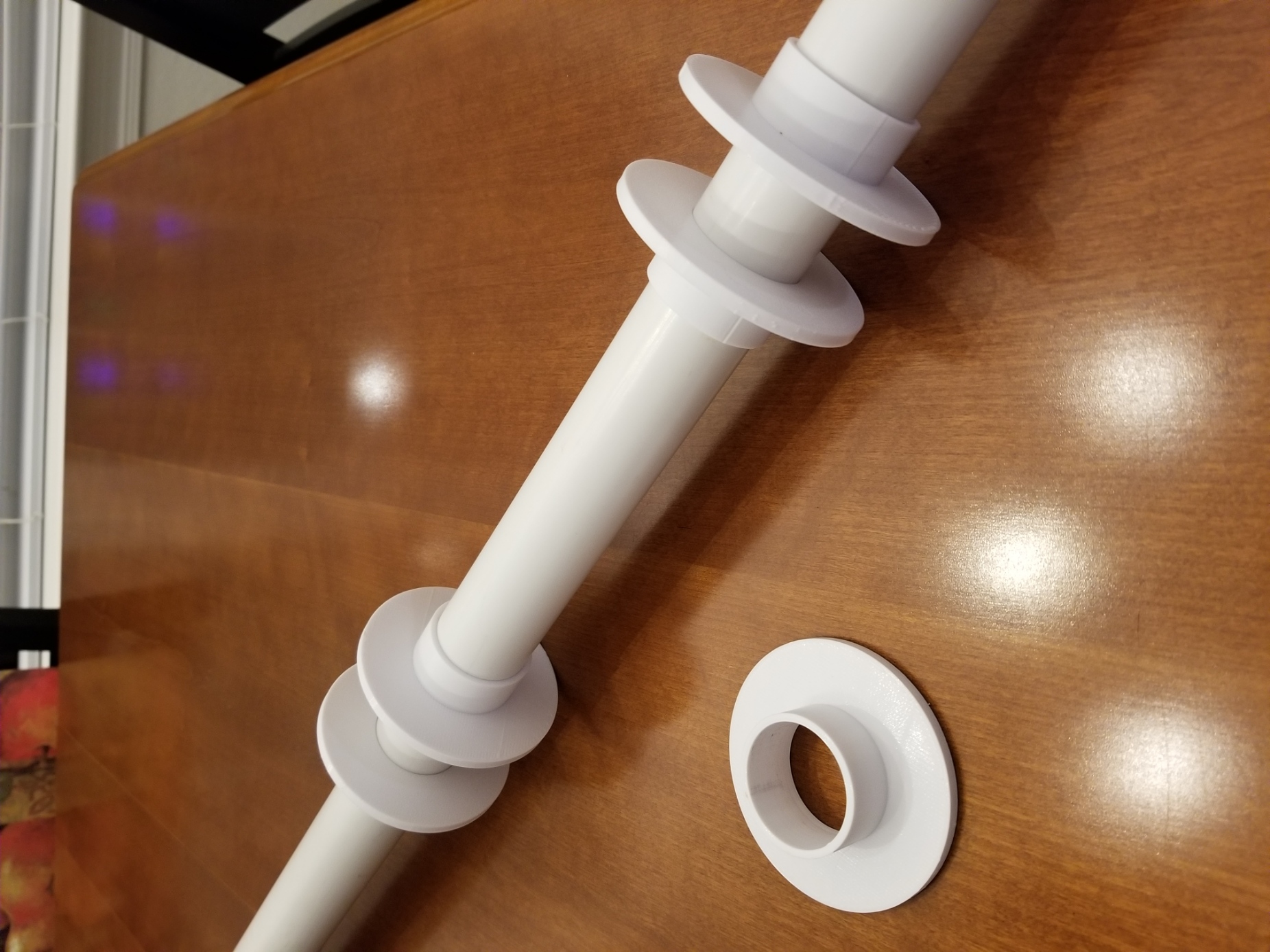 Divider for 1" PVC pipe