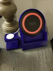 Apple phone and watch charging station