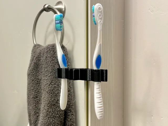 Mirror/Wall Mountable Tooth Brush Holder