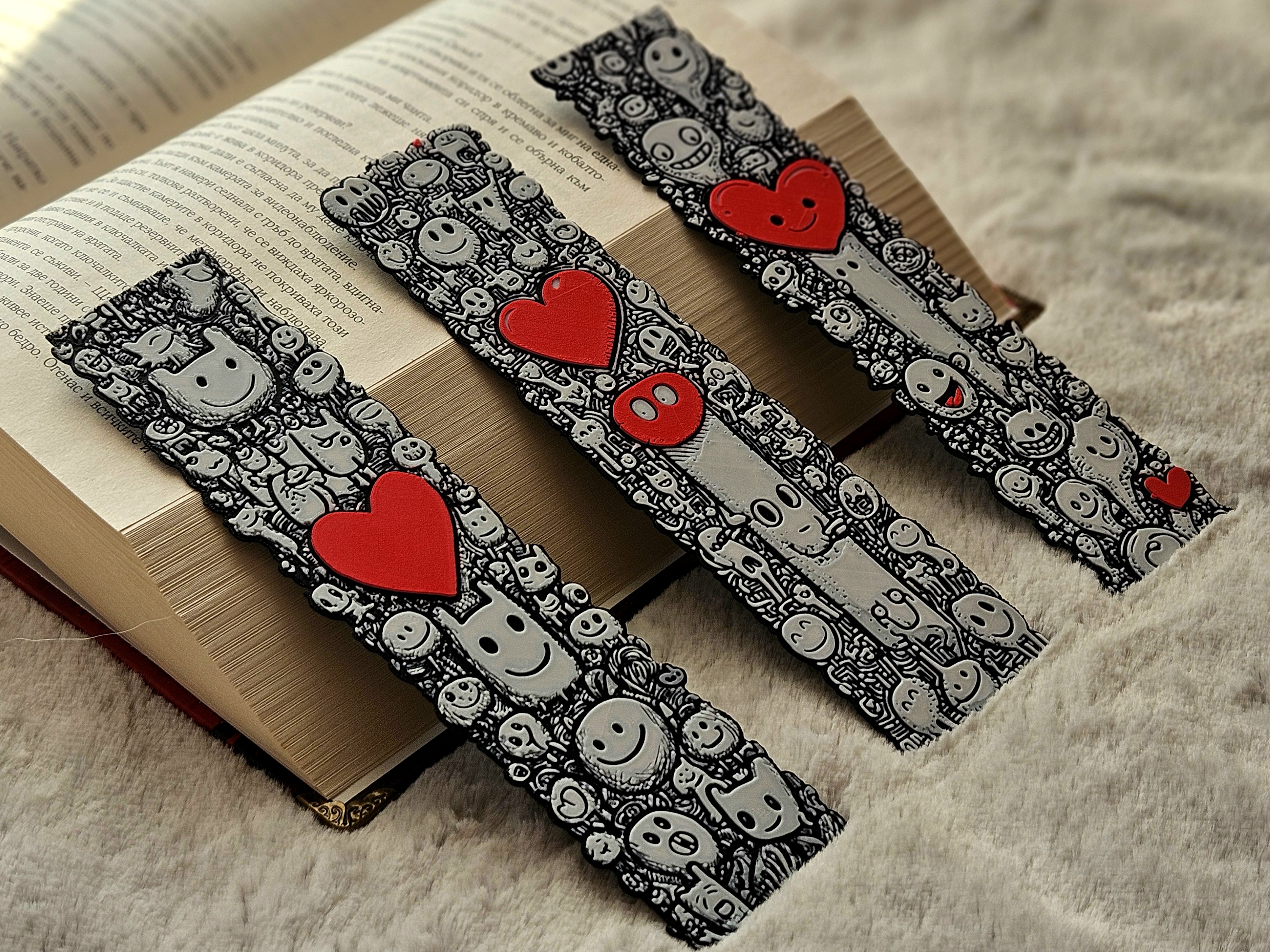 Love Doodles - Bookmarks Set