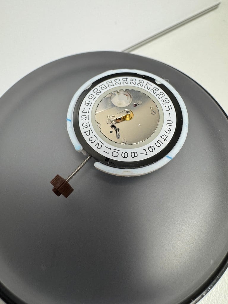 Ronda 515 quartz movement holder for Seiko NH34 NH35 NH36 NH38 case