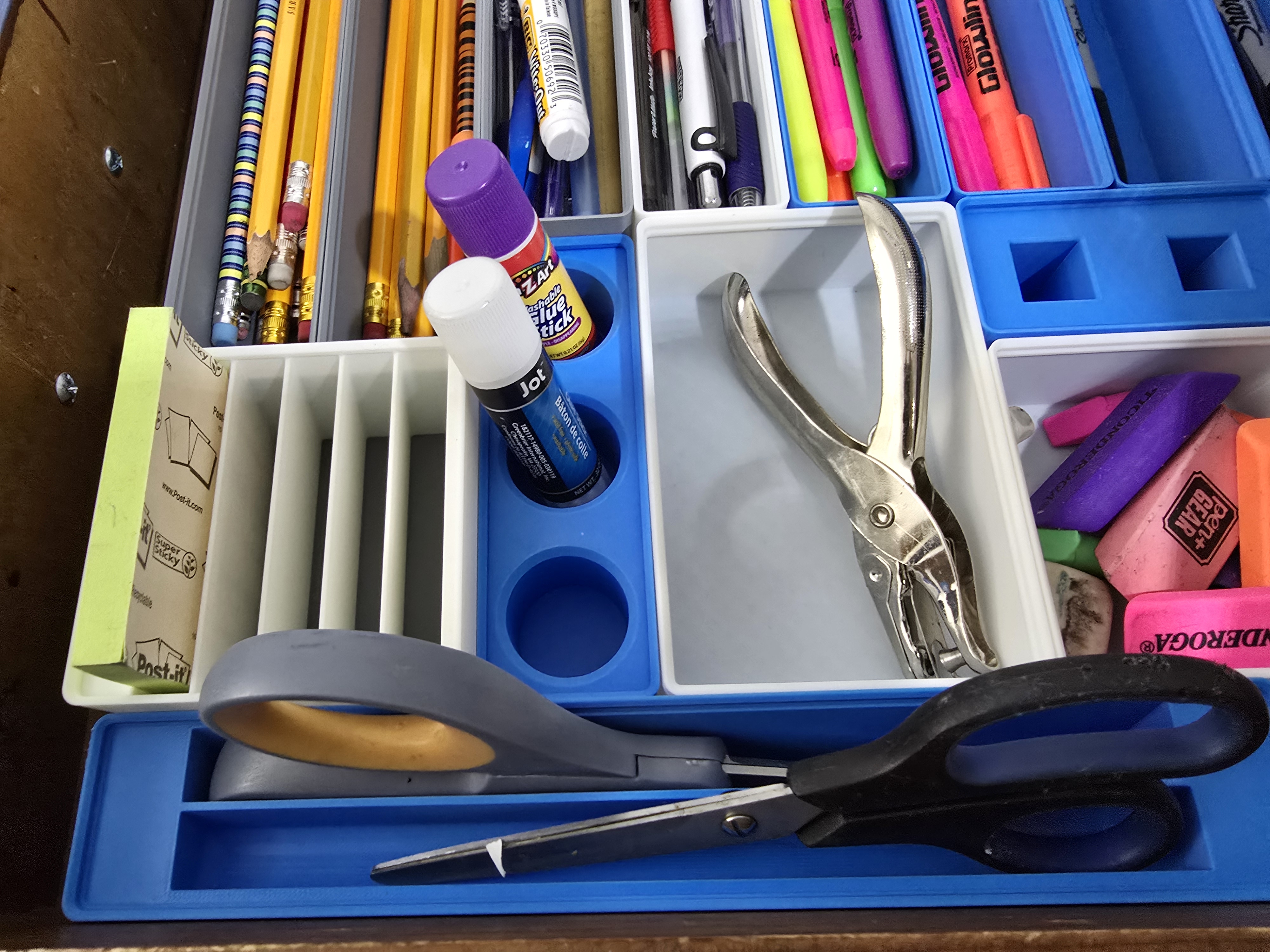 Gridfinity Angled Dual Scissors Holder