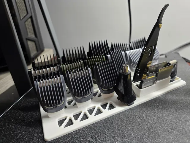 Beard Trimmer Stand / Organizer for Phillips Multigroom 7000