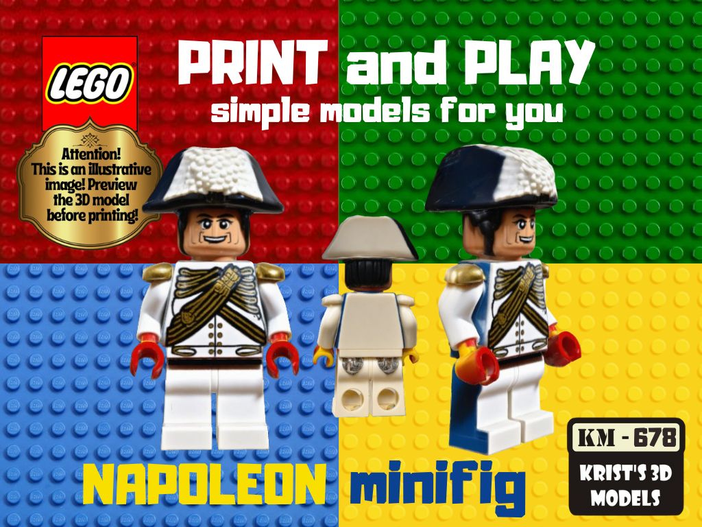 LEGO Napoleon Bonaparte minifig