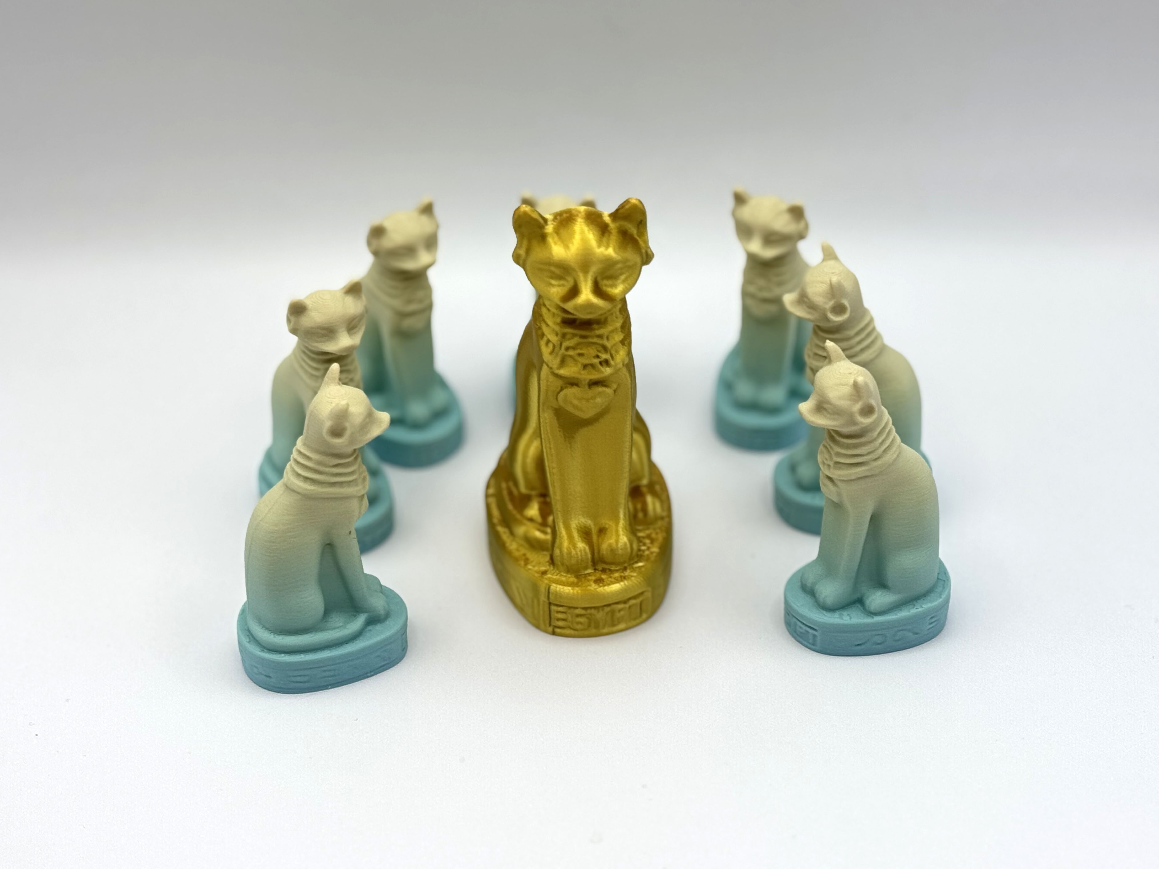Egyptian styled Cat Figurine