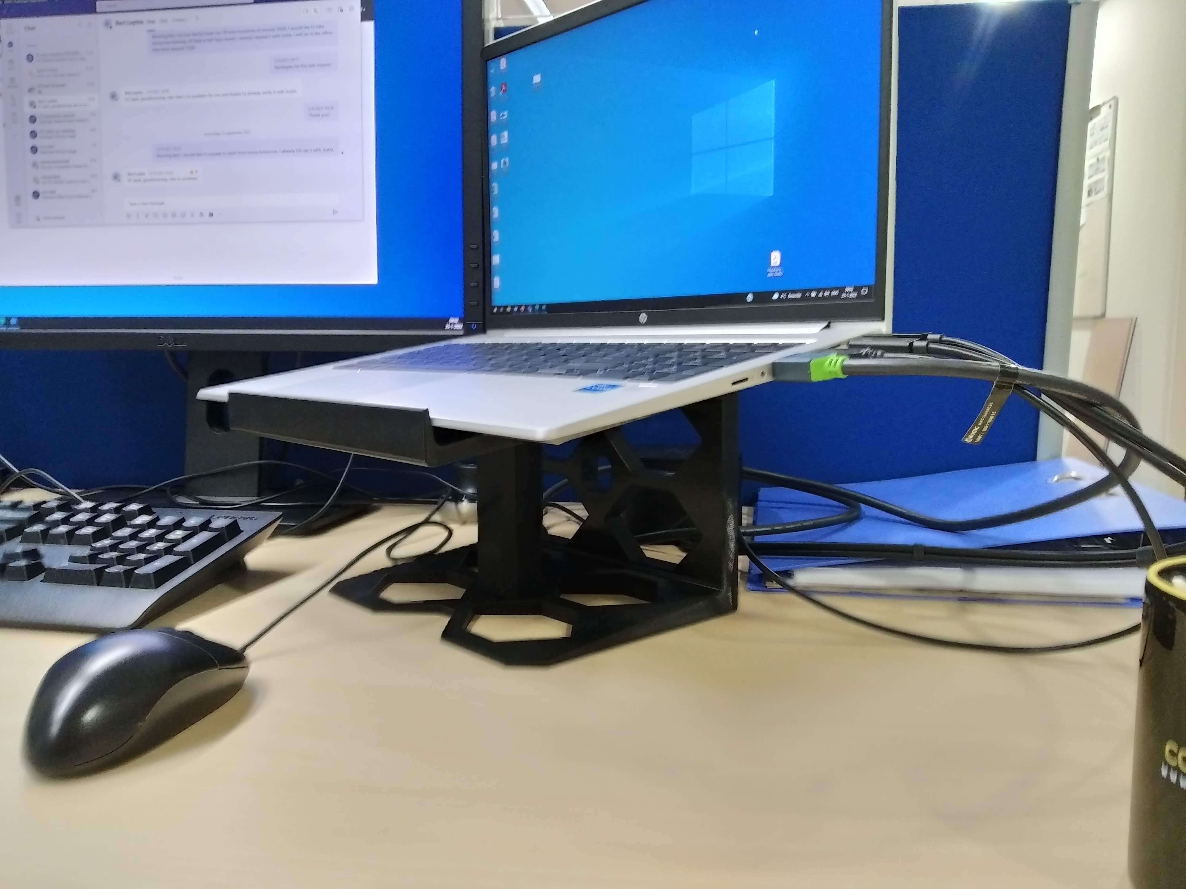 High Laptop Stand for 15.6" laptops