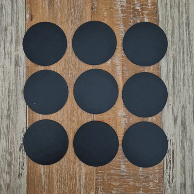Coaster Numbers Memory Game