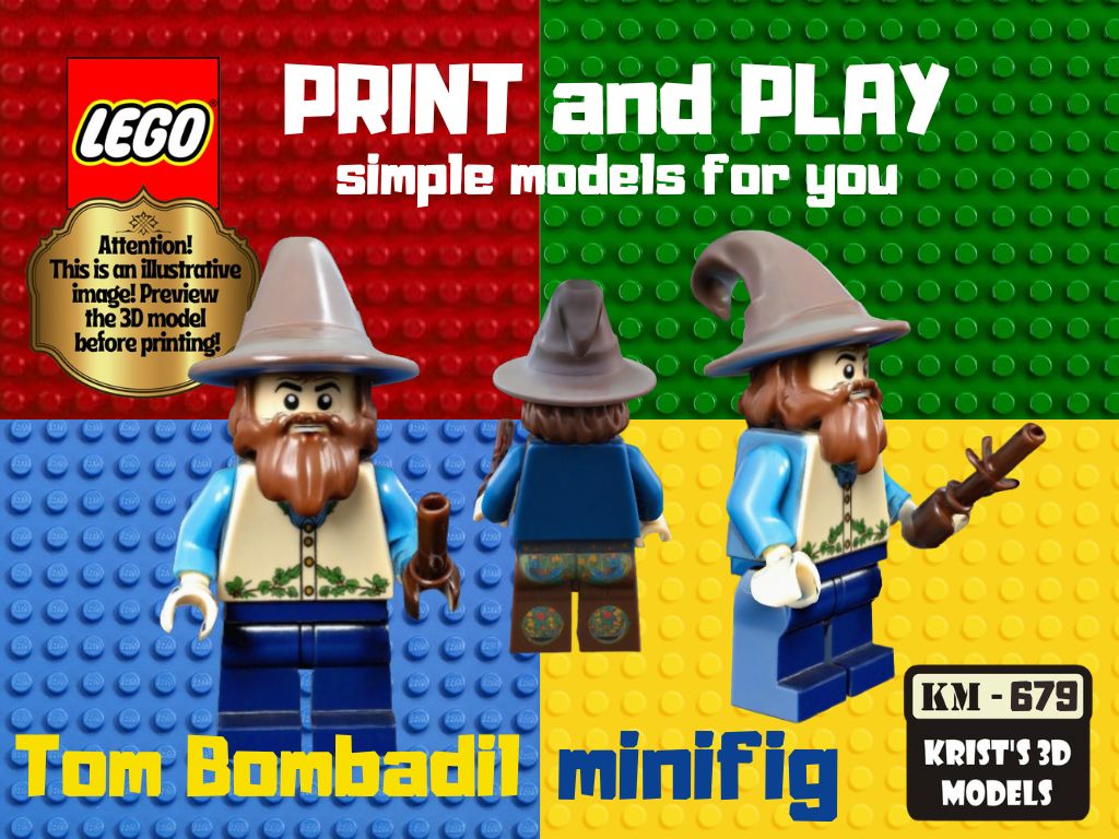 LEGO Tom Bombadil minifig
