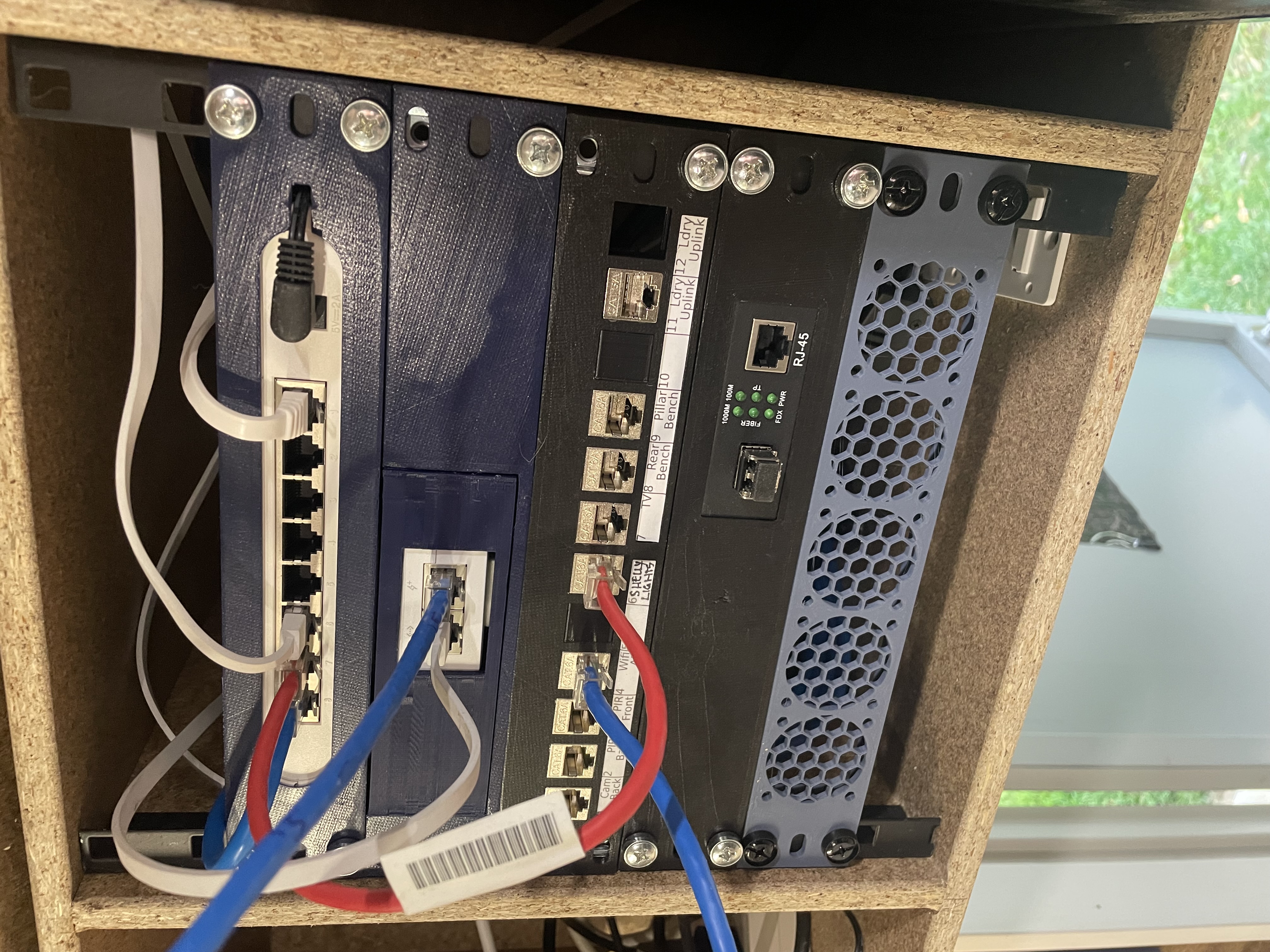 Fan Bank 10" Rack Mount