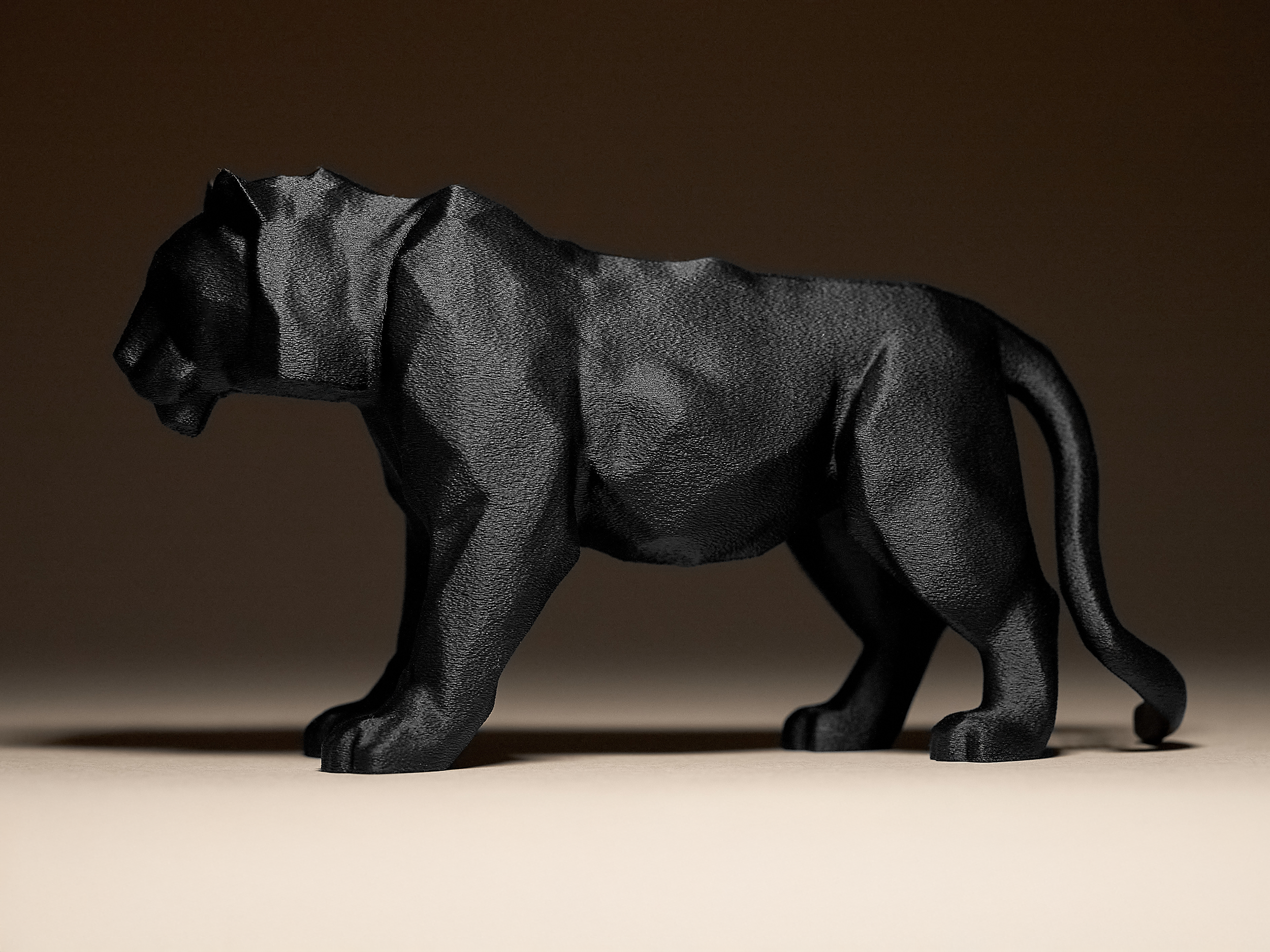 Miniatura 4 do modelo 3D Tiger Decor