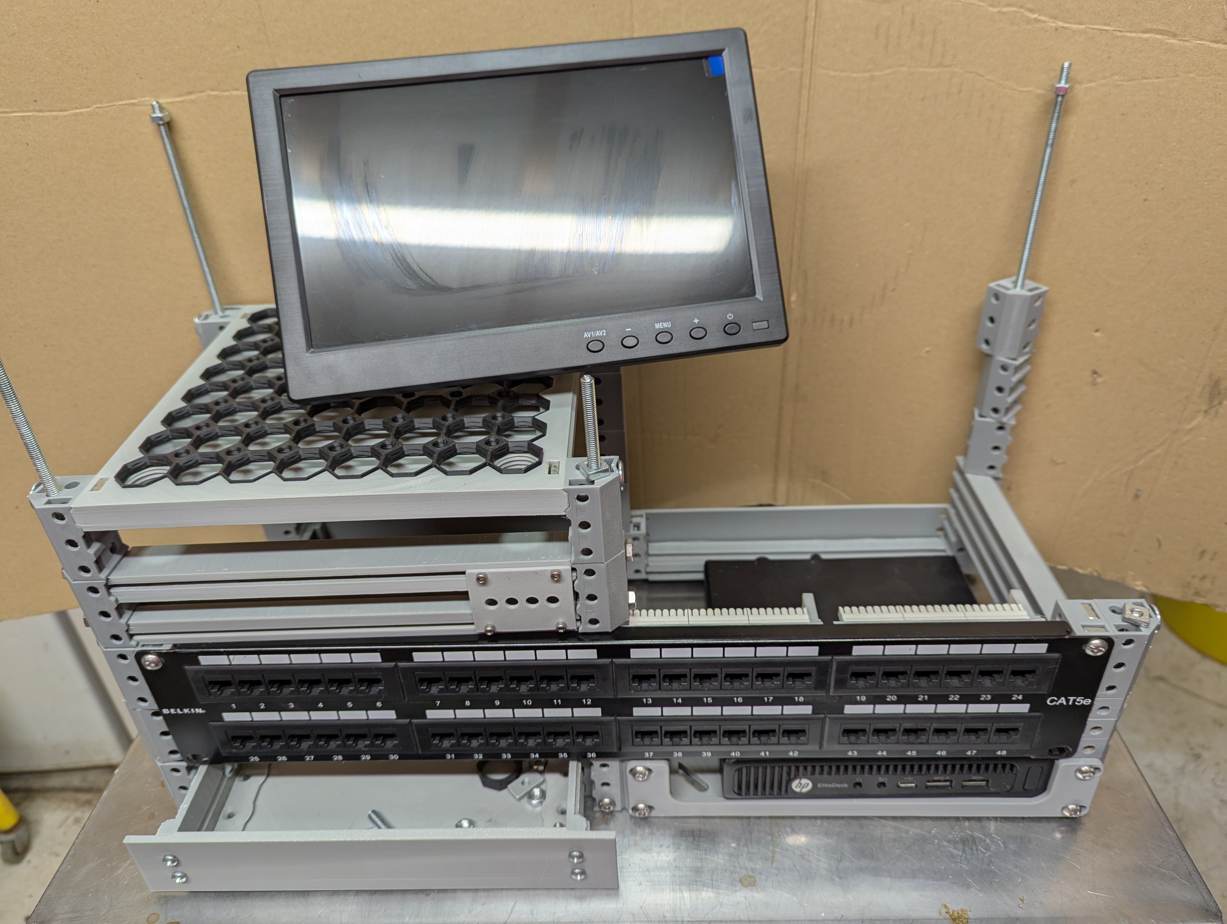 10inch modular rack