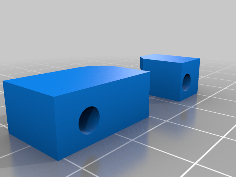 "Creality" all metal extruder spacer for PrinterMods MDD 1.3 by