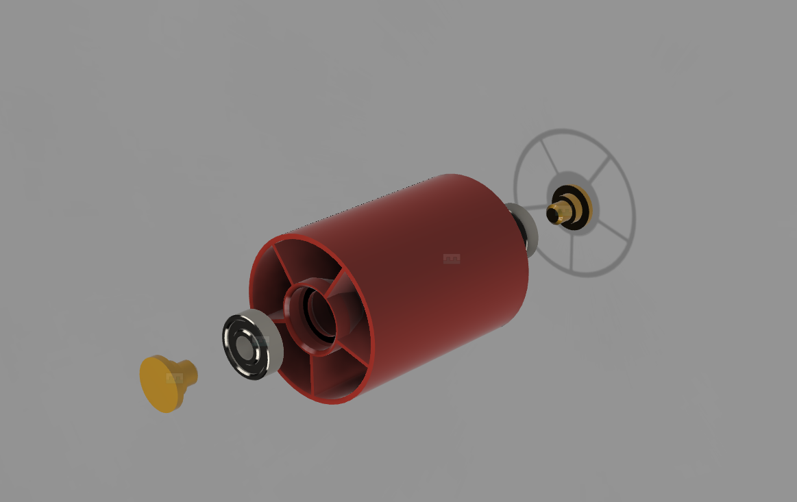 Creality Space Pi center spool holder