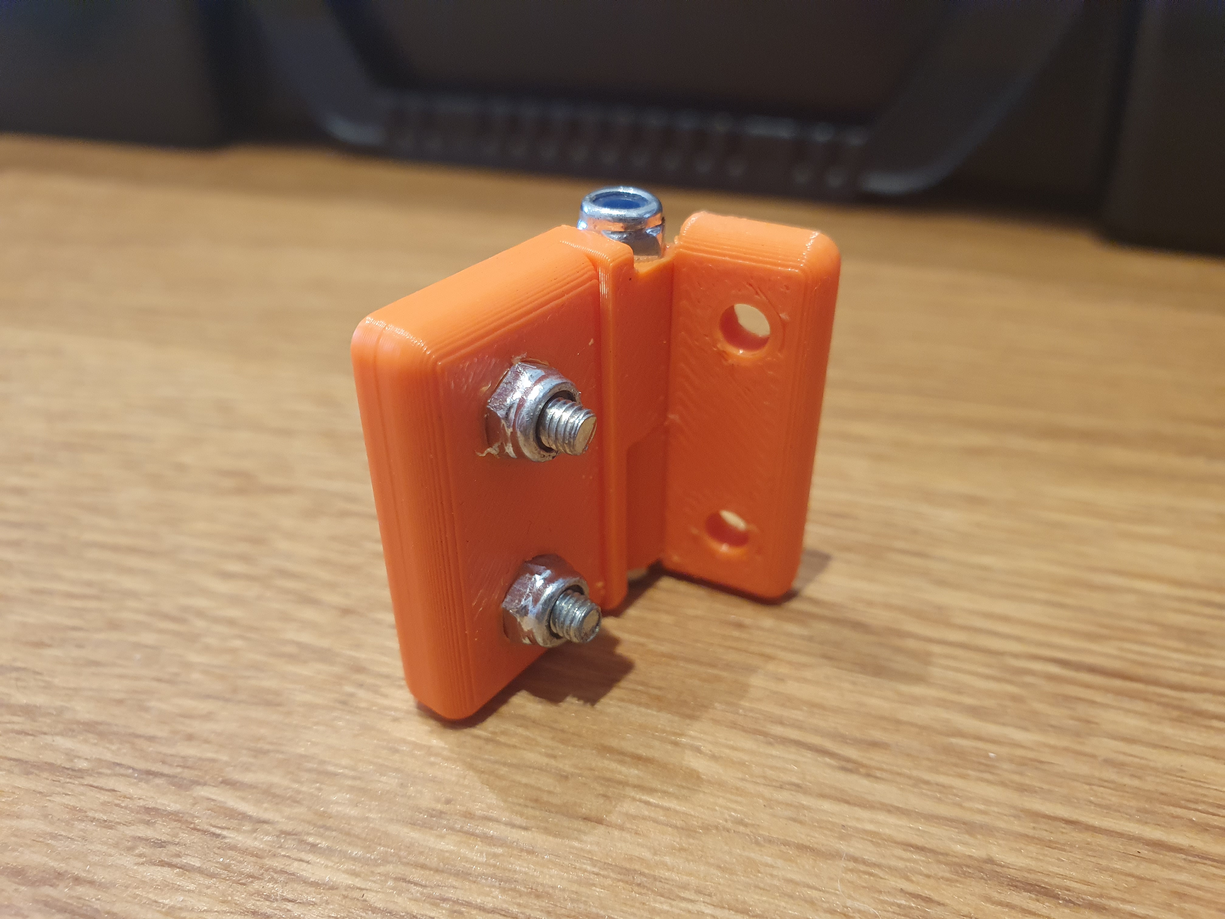 Hinge for thin plexiglass plate — miniatura 2