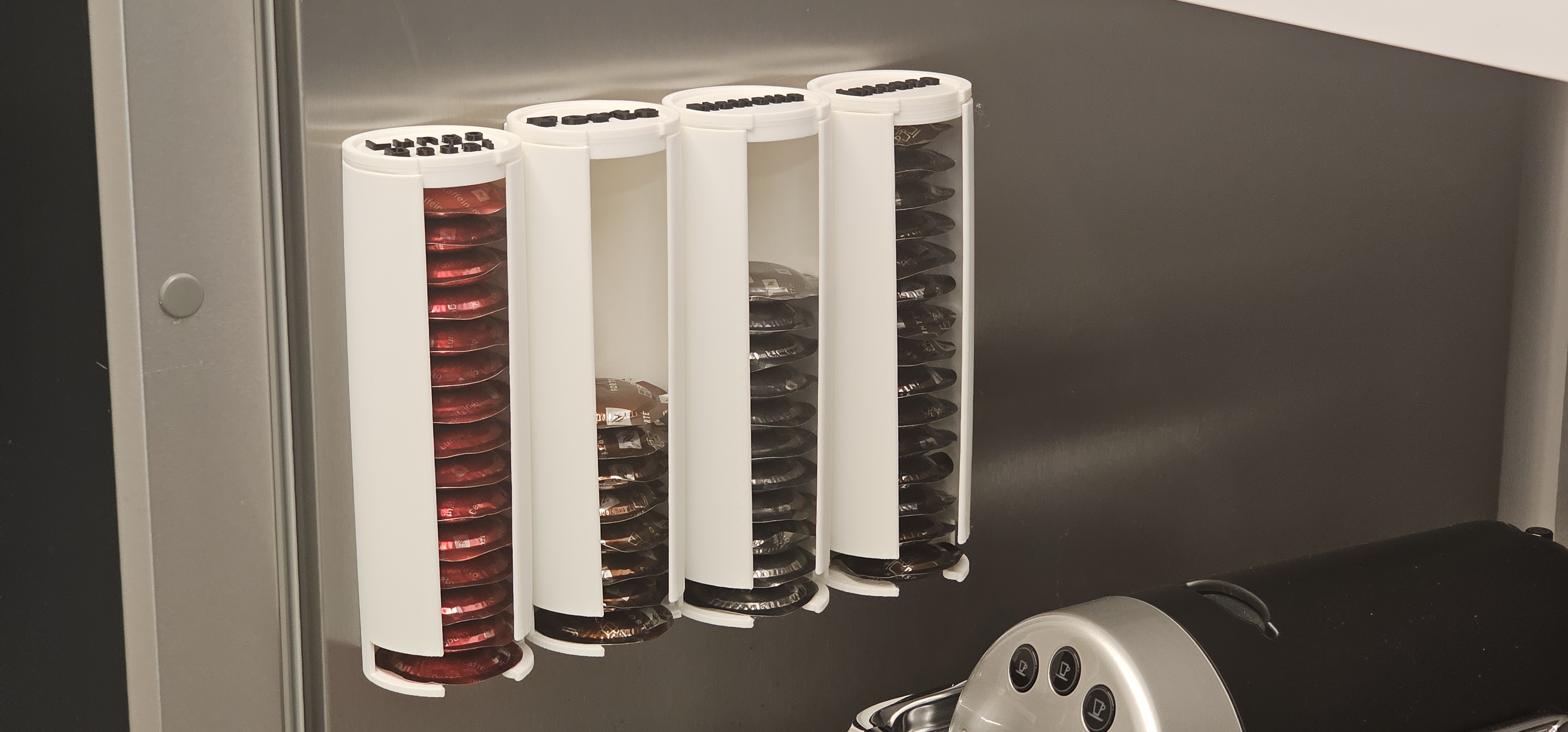 Nespresso Pro magentic capsule dispenser
