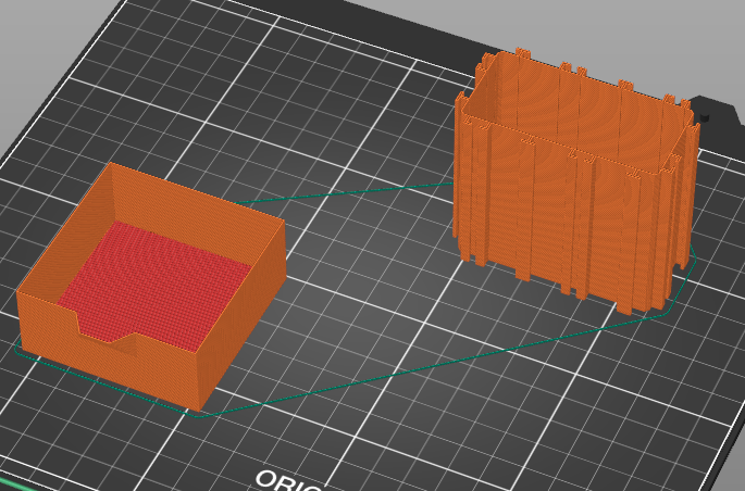 VMD V2 - Half-Size Interlocking Vase Mode Drawers